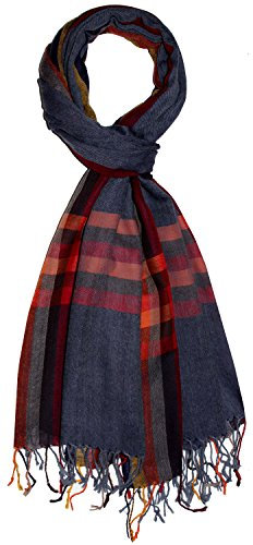 Lorenzo Cana Luxus Männer Schal Schaltuch 50% Kaschmir 50% Wolle Herrentuch eleganter Herrenschal modischer Männerschal mehrfarbig 7853111