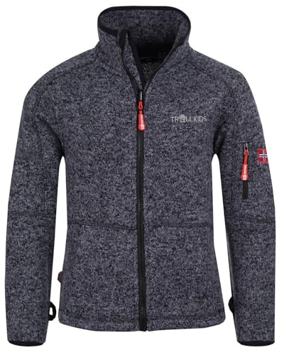 Trollkids Kids Jondalen Jacket | Warm und leicht|Zwei Hüfttaschen|Oberarmtasche mit Reißverschluss