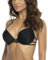 RELLECIGA Costume Donna Top Push up Imbottito Nero M