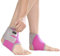 EULANT Kinder Knöchelbandagen, Fußbandage Atmungsaktiv (1 Paar), Knöchelstütze für Jungen und Mädchen, Fußgelenkbandagen für Laufen Dancing Martial Arts Roller Skifahren Basketball Fußball, Rose, S