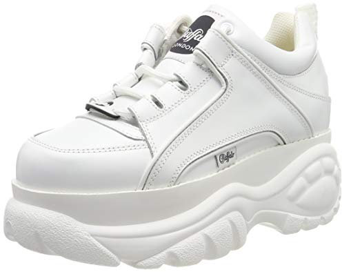Buffalo London Damen 1339-14 2.0 Sneaker, Blanco Sml, 38 EU