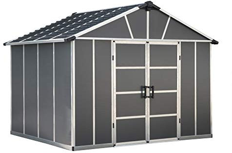 Palram Canopia Yukon Shed With floor/Without floor (11x9)