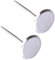 rongweiwang 2pcs Décoration Nails Outils de Cuisson en Acier Inoxydable gâteau Décor Glaçage Décoration Fleurs Holder Décoration Outils de Cuisson