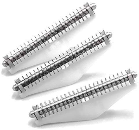 vhbw Klingenblock kompatibel mit Remington RS8943, RS8966, RS8986 Rasierer, Silber