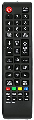 Ersatz TV Fernbedienung passend für Samsung BN59-01268D / BN5901268D