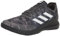 adidas Damen Crazyflight Hallenturnschuh, Schwarz, Weiß, Kern, Schwarz, 39 1/3 EU