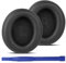 Adhiper Q35/Q30 Ohrpolster Kompatibel mit Anker Soundcore Life Q35/Q30 Kopfhörer,Protein-Leder Noise Cancelling Earpads,Ersatzteile Kopfhörer Earmuff Pads(Schwarz)