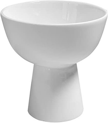 BESTonZON Ersatzdraht Für Käseschneider Keramik Snack Schüssel Fuß Dessert Tasse Eiscreme -Tasse Servierschale für Vorspeise Fruchtsalat Pudding Dessert Schneebesen