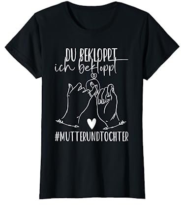 Partnerlook Mutter Tochter Familie Mama Tochter Outfit T-Shirt