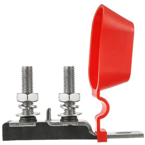 SIGANDG Dual Terminal Fuse Block 30-300 AMP Marine Rated Battery Fuse MRBF Fuse Holder (Double Fuse)