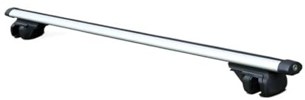 Offene Reling Universal 135CM Autodachträger Querträger Querträger 75kg 150LBS Dachgepäckträger (Größe : Silver 1.1M 2pcs)