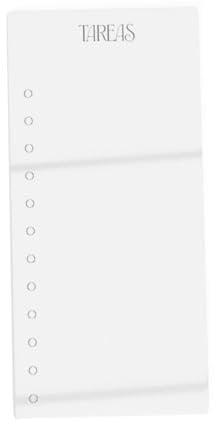 Aiman GZ - Magnetischer Kühlschrankplaner, 10 x 21 cm, Aufgabenliste, 1 Spalte, Planer, Tafel, Kühlschrank, Familienplaner, Herausforderungen, Ziele