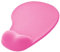 OcioDual Tappetino Mouse Poggiapolsi, Tessuto Morbido con Base in Gomma Antiscivolo, Colore Rosa Chiaro, Tappetino Mouse Ergonomico con Supporto in Gel, Gioco, Ufficio