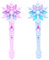 YouYuer 2 Pièces Baguette Magique Fille,Baguette de Fée,Baguette Magique Lumineuse,Convient pour Fête d'anniversaire,Cosplay Princesse,Costume