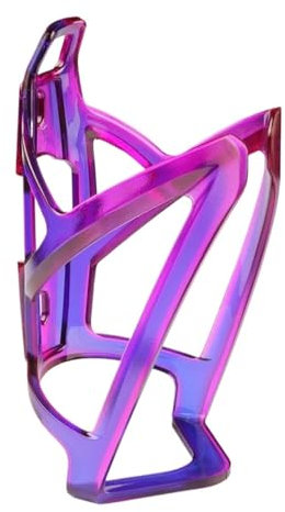 Porte-bidon pour vélo de route, porte-bouteille d'eau, coloré, léger, accessoire de vélo (bleu-violet)
