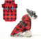 BEAUTYZOO Hunde-Regenmantel mit Kapuze und integriertem Geschirr für kleine, mittelgroße und große Hunde, Mädchen, Jungen, Hunderegenjacke, Zupfponcho, wasserdichter Hunde-Regenmantel, Kleidung für
