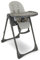 My Babiie MBHC9 Highchair from Birth – Newborn to 3 Years (15kg), Adjustable, 5 Recline Positions, 7 Height Settings, Removable Tray, Padded Seat, Foldable, Chair for Baby & Toddler – Grey