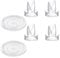Breast Pumps Replacement Duckbill Valves & Diaphragms Set Silicone Breast Pumps Part Leak Proof Pumping Accessories