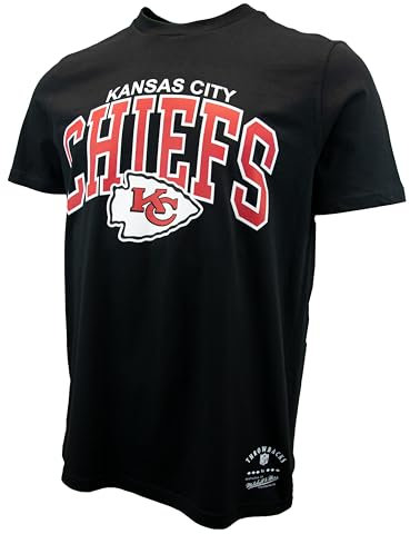Mitchell & Ness NFL Team Arch T-Shirt - Kansas City Chiefs, XL