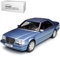alles-meine.de GmbH Mercedes-B E-Klasse E320 C124 Coupe Blau 1984-1997 Nr 682 1/18 Otto Modell Auto mit individiuellem Wunschkennzeichen