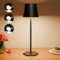 Tyonto Lampe De Table LED Rechargeable Sans Fil, Réglage Tactile. Batterie 5000mAh, Chargement USB, IP54 Étanche, Peut Être Poser Sur Bureau, Chevet, Chambre, Extérieur, Salon Lampes, Veilleuse.