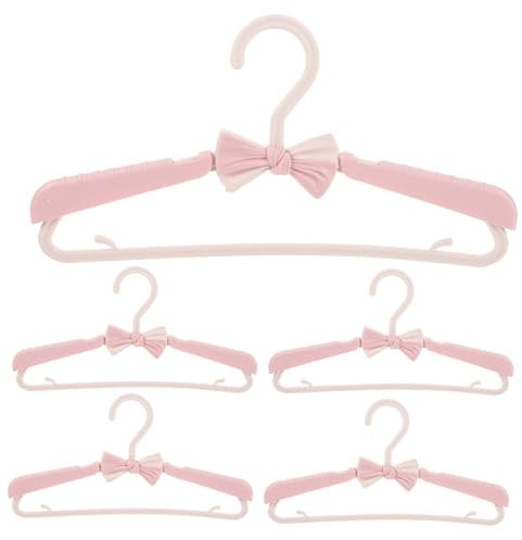 Babykleiderbügel -Pack aus Kunststoff in Rosa für Zuhause