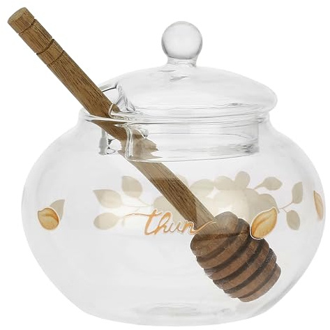 THUN - Mini barattolo miele - borosilicato - Collezione Bomboniera - Ø 10.1 cm - 10 cm h