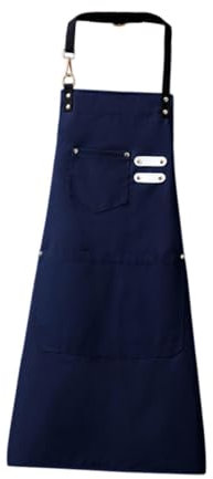 Fenteer Chef del delantal Trabajo del delantal, Azul