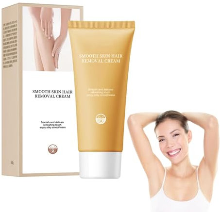 Crema Depilatoria para Piel Sensible, Crema Depilatoria para Hombres y Mujeres, Loción Depilatoria para Rostro, Cuerpo y Zonas Intimas