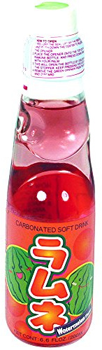 Kimura Ganso Ramune Watermelon Flavour 200ml