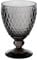 Villeroy & Boch Boston Coloured Wasserglas Smoke, 400 ml, Kristallglas, Grau
