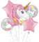 Magical Unicorn Foil Balloon Bouquet P75
