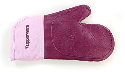 Tupperware 27957 Manique en silicone Gant de four Violet/rose