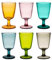 H&H Saturno Set 6 Calici, Vetro, Assortiti, 28cl