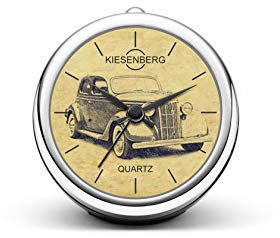 KIESENBERG Design Tischuhr Geschenk für Pilot Oldtimer Fan Uhr T-6433