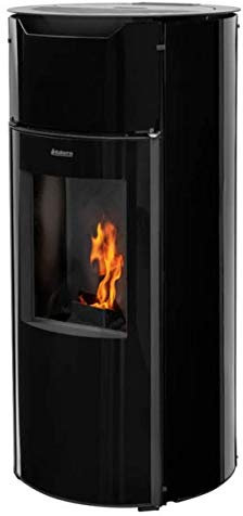 ADURO Pelletofen P1.3 | Glasseiten schwarz | WIFI | 8 kW