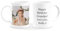 Hippowarehouse Personalised Mug for Him for HerText Photo Printed Collage Design Logo Customised Gift Cup 10oz Various Options Mothers Fathers Day Coffee Cup Kitchenware Mum Dad Friends Funny