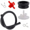 667460 442750 298090 Primer Bulb Body Assembly Kit Ersatz Toro Lawn Boy 66-7460 44-2750 120-440 24-1027 Schneefräse Rasenmäher mit Schlauch 298090 150um 2 Klemmen Kraftstofffilter für Brenner iggs