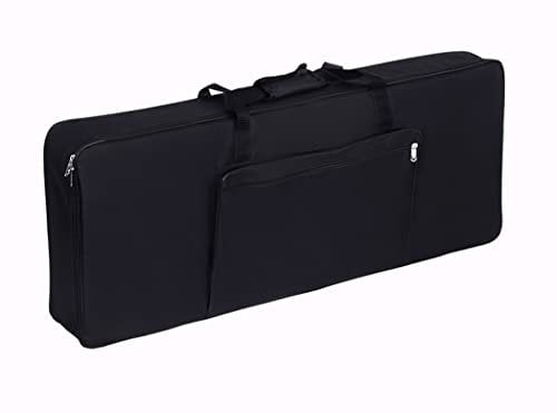Fengtaike 61 Key Keyboard case, 61 Key Keyboard Gig Bag Case, Keyboard Gig Bag Piano Case, Electric Piano Keyboard Carry Bag