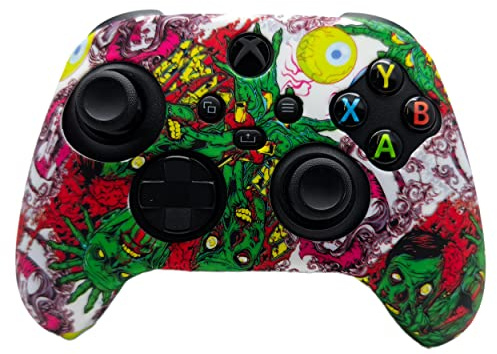 EXTREMEGRIPPRO Ultimative Schutzhülle für Xbox Series S Controller (Possessed Zombies)