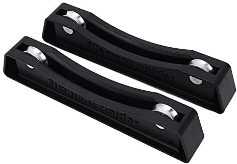2 Stück 3D-Drucker-Filament-Spulenhalter ABS-Rollen-Ständerhalter mit Verstellbarem Lager für FDM-PLA-ABS-Rollen