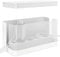 ACROPAQ Kabelbox Klein Weiß, Kabel Organizer zum Kabel verstecken (23,5 x 12 x 11,5 cm), Schreibtisch Organizer -Kabelmanagementbox für Ordnung im Büro und Home Office