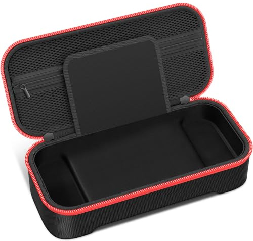 Gammeefy Einteilige Joypad Switch Controller Tragetasche mit 10 Spiele Patronen Schutzhülle Hartschale Reise Tragetasche Tasche für Konsole & Zubehör