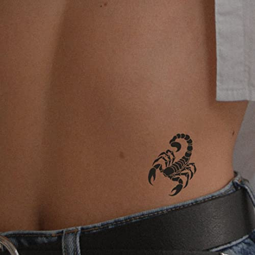 MyJagua Tattoo • Scorpion | 1-2 Wochen Tattoo | Auf Pflanzenbasis | Hautverträglich | Wasserfest | Neue Tattoo Technologie | Kein Klebe Tattoo
