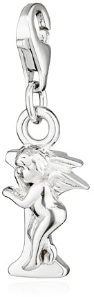 NKlaus Charm Anhänger Buchstabe Alphabet für Armband 925 Silber antik versilbert Alphabet-Anhänger für Armbänder oder Halsketten