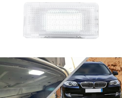 NSLUMO Weiße LED-Kofferraumleuchte für B.M.W 5er-Serie F10/F11 F07 G30/G31 6er G32 7er F01/F02 1 x SMD LED-Modul Gepäckraumlampe