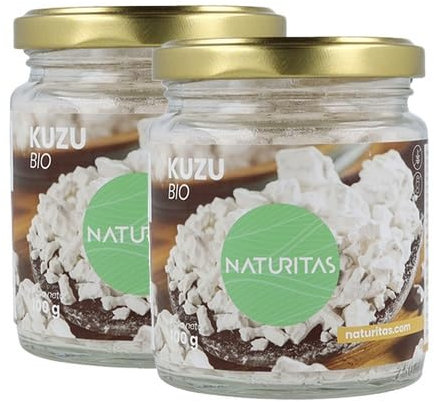 Pack 2x Kuzu 100 g bio Naturitas Essentials | Espesante para tus platos | Beneficioso para la salud | Vegan | Sin gluten Sin Lactosa | Certificado ES-ECO-019-CT Agricultura no UE