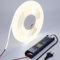 BENLUN 48V COB LED Strip 20M, LED Streifen 6000K Kaltweiss Super Hell 160W 480LEDs/M CRI 92, LED Band Schneidbar Selbstklebend mit Netzteil für Schlafzimmer Zimmer Dekoration