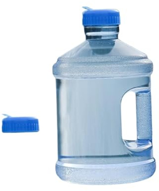 Milageto Wasserbehälter -Trägertank Easy Carry Leckdosen Wasserflaschen Trinkkrug Eimer für Campingreisen nach Hause nach Hause, 3l 16cmx16cmx26.5cm