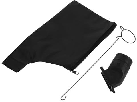 HOMSFOU Miter Saw Dust Collection Bag Zipper Designed Dust Bag for Circular Saws Easy to Install Extractor Accessory